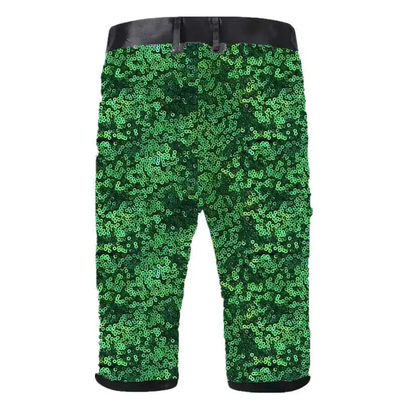 Men's Casual Shorts Summer, Sparkly Five-Point Pants Suitable For Bars Or Nightclubs, Available In Green, Purple,Sier,Blue
Men's Casual Shorts Summer, Sparkly Five-Point Pants Suitable For Bars Or Nightclubs, Available In Green, Purple,Sier,Blue