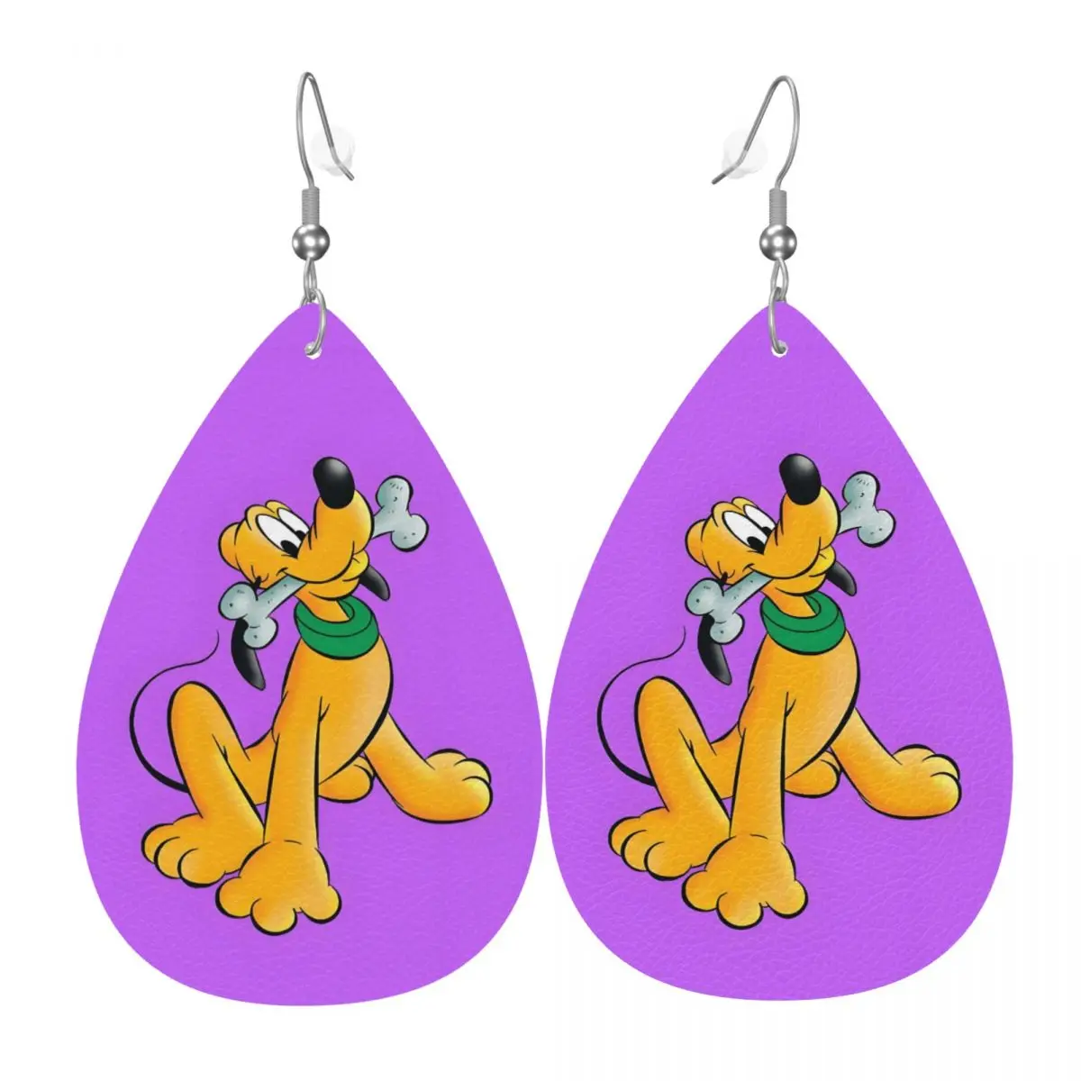 Кожаные серьги-подвески в виде капли с мультяшным дизайном «Плутон» для женщин, ювелирные аксессуары
Кожаные серьги-подвески в виде капли с мультяшным дизайном «Плутон» для женщин, ювелирные аксессуары