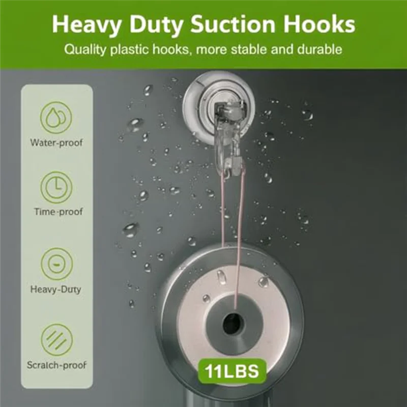 B08B-Для полотенец, крючки из люфы, присоска для душа, сверхмощный водонепроницаемый крючок из 4 предметов, серый
B08B-Для полотенец, крючки из люфы, присоска для душа, сверхмощный водонепроницаемый крючок из 4 предметов, серый