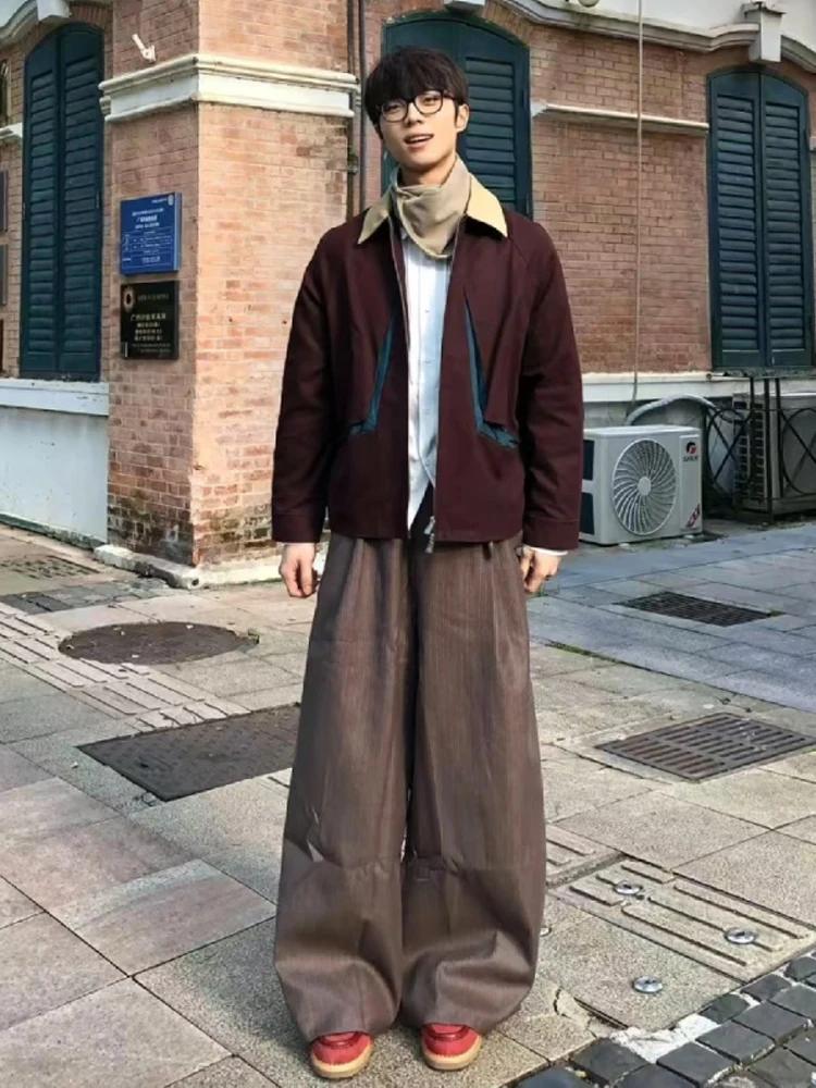 Мужская осенняя повседневная куртка с деконструктированным воротником Color Blo, стильный дизайн Haome, модный тренд
Мужская осенняя повседневная куртка с деконструктированным воротником Color Blo, стильный дизайн Haome, модный тренд