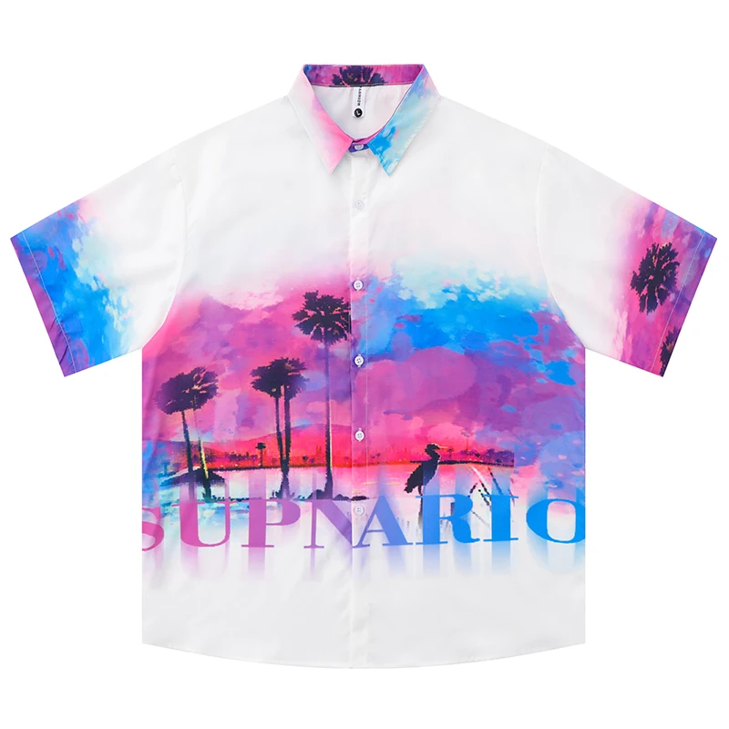Summer Men's Hawaiian Beach Shirt Hip Hop Painting Print Hawaii Blouse 2024 Harajuku Streetwear Fashion Casual Aloha Shirts
Summer Men's Hawaiian Beach Shirt Hip Hop Painting Print Hawaii Blouse 2024 Harajuku Streetwear Fashion Casual Aloha Shirts