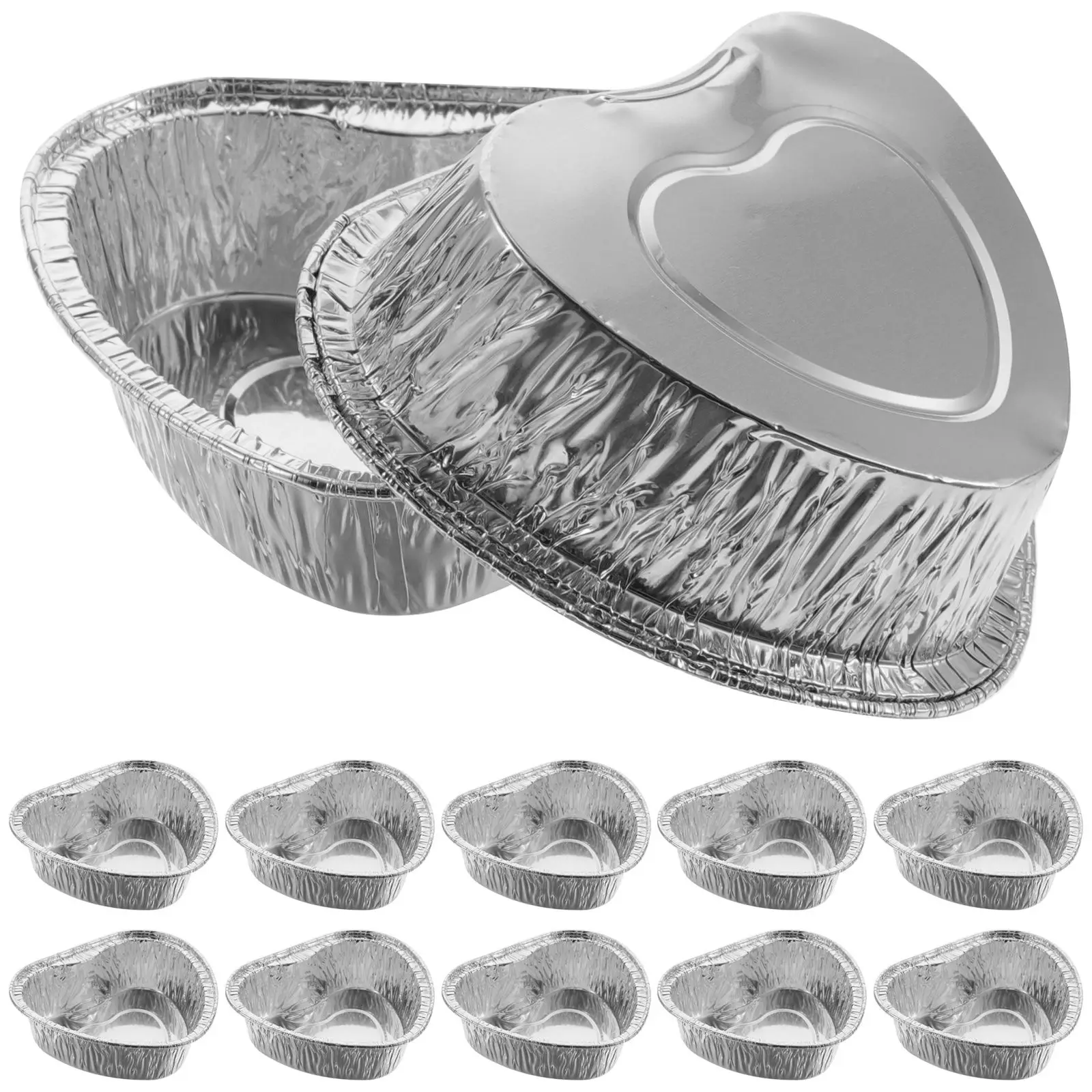 100pcs Aluminium Foil Pudding Cups Cake Tin Muffin Disposable Baking Cups Oven Safe Heat Conduction Dessert Party
100pcs Aluminium Foil Pudding Cups Cake Tin Muffin Disposable Baking Cups Oven Safe Heat Conduction Dessert Party