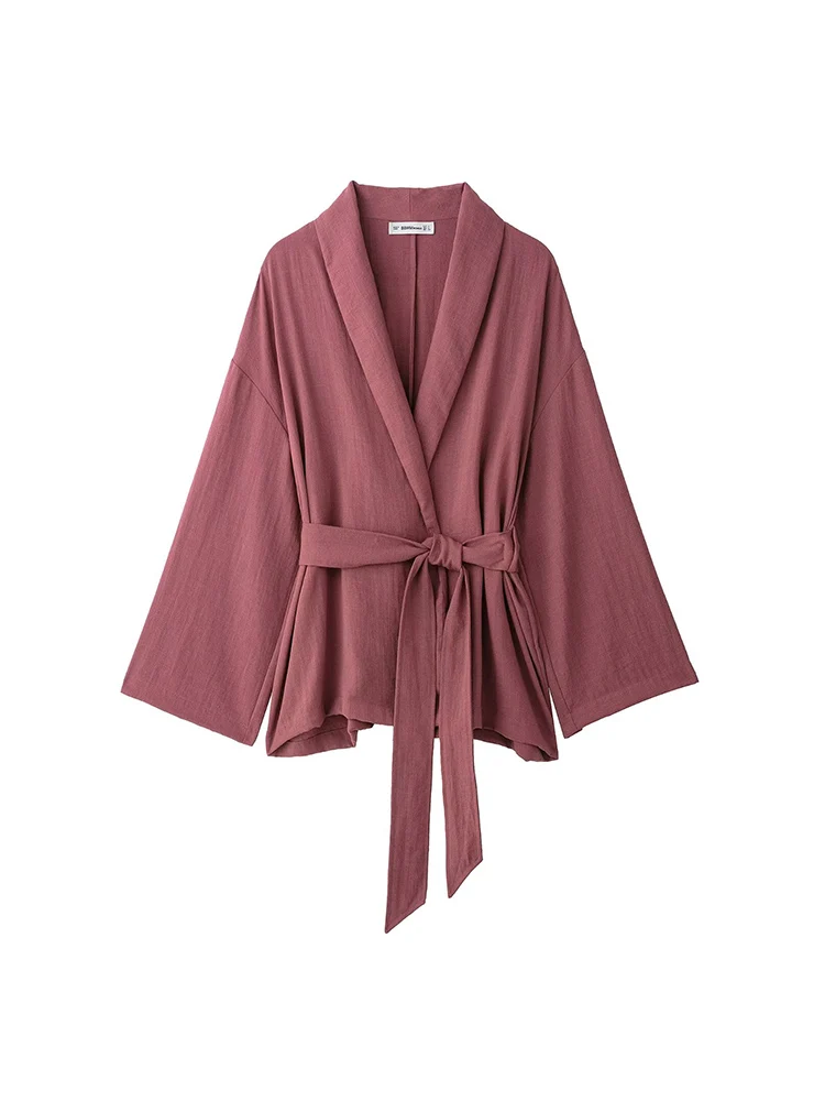 KUCLUT Women Fashion With Belt Red Lace Up Pleated Blouse Vintage V-Neck Long Sleeves Female Chic Lady Shirts
KUCLUT Women Fashion With Belt Red Lace Up Pleated Blouse Vintage V-Neck Long Sleeves Female Chic Lady Shirts