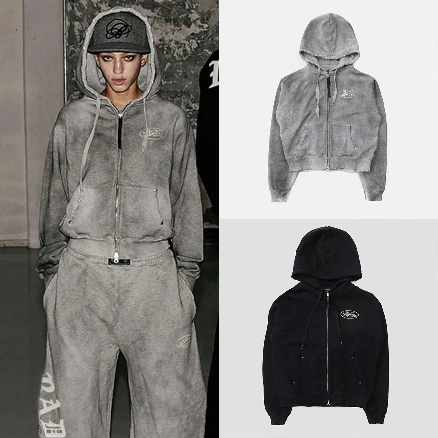 Винтажная толстовка с капюшоном American Sle, женская свободная талия, выстроенный повседневный топ Jaet, модный длинный цвет на молнии све
Винтажная толстовка с капюшоном American Sle, женская свободная талия, выстроенный повседневный топ Jaet, модный длинный цвет на молнии све