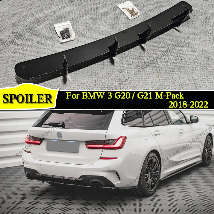 Maxton Style For BMW 3 G20 / G21 M-Pack 320i 325i 330i 2018-2022 Black Rear Bumper Lip Diffuser Spoiler Splitter Body Kits ABS
Maxton Style For BMW 3 G20 / G21 M-Pack 320i 325i 330i 2018-2022 Black Rear Bumper Lip Diffuser Spoiler Splitter Body Kits ABS