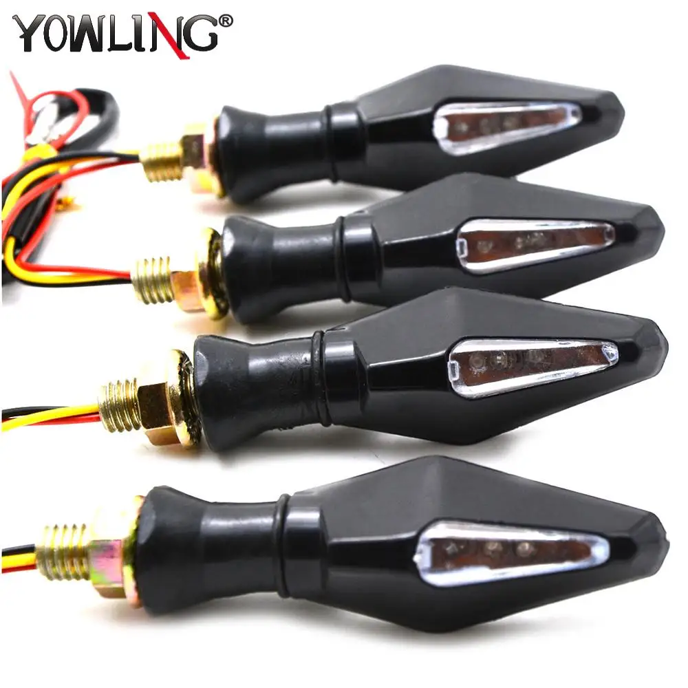 Universal Motorcycle LED Flashing Bike Turn Signal lights Arrow Amber/black Turn Indicators Flasher Blinker Bike Flashing
Universal Motorcycle LED Flashing Bike Turn Signal lights Arrow Amber/black Turn Indicators Flasher Blinker Bike Flashing
