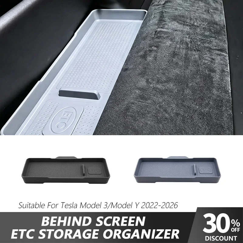 Center Console Rear Storage Box Organizer Tray with ETC Holder Tissue Case Mat for Tesla Model Y Juniper Model 3 Highland
Center Console Rear Storage Box Organizer Tray with ETC Holder Tissue Case Mat for Tesla Model Y Juniper Model 3 Highland