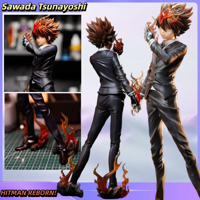 HITMAN REBORN Future Sawada Tsunayoshi Figure Animation Peripheral Desktop Decoration Ornaments Anime Collection Model Gift
HITMAN REBORN Future Sawada Tsunayoshi Figure Animation Peripheral Desktop Decoration Ornaments Anime Collection Model Gift
