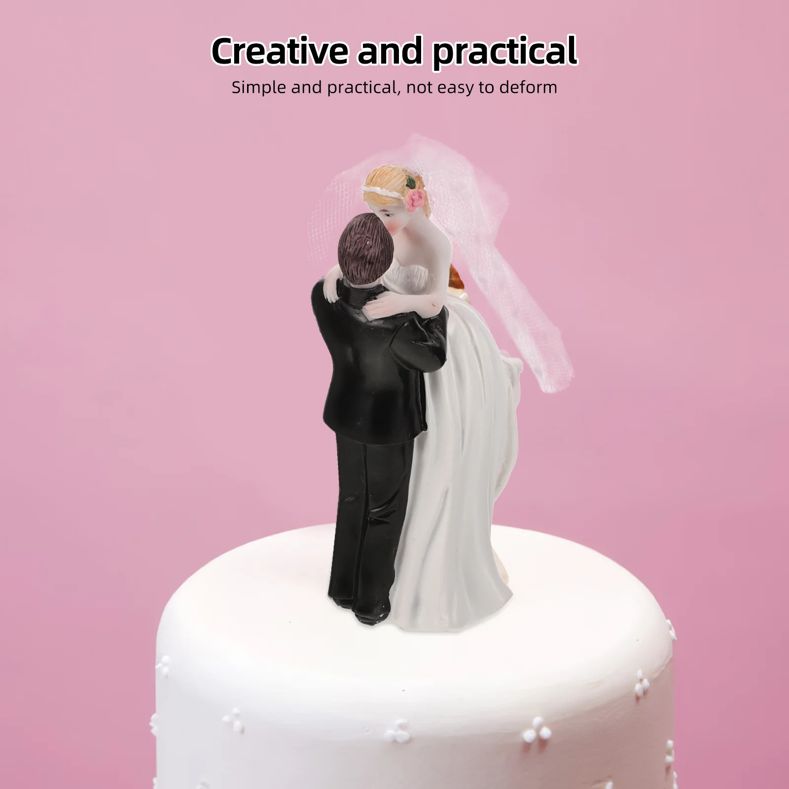 Bride Groom Cake Topper Resin Small Wedding Decoration Romantic European Style Unique Cake Accessory Wedding Cupcake Decorations
Bride Groom Cake Topper Resin Small Wedding Decoration Romantic European Style Unique Cake Accessory Wedding Cupcake Decorations