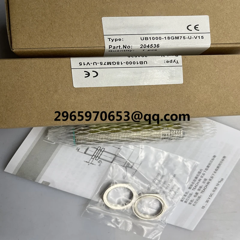 Ultrasonic sensor UB300-18GM40A-E5-V1 UB300-18GM40A-E4-V1 UB1000-18GM75-U-V15 In stock
Ultrasonic sensor UB300-18GM40A-E5-V1 UB300-18GM40A-E4-V1 UB1000-18GM75-U-V15 In stock