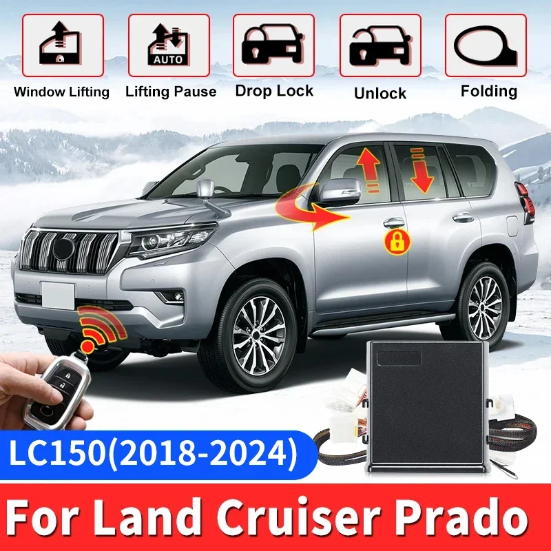 Automatic Closed Window + Lock Door + Rearview Mirror Folding OBD Module for Toyota Land Cruiser 150 LC150 2018-2024 Accessories
Automatic Closed Window + Lock Door + Rearview Mirror Folding OBD Module for Toyota Land Cruiser 150 LC150 2018-2024 Accessories