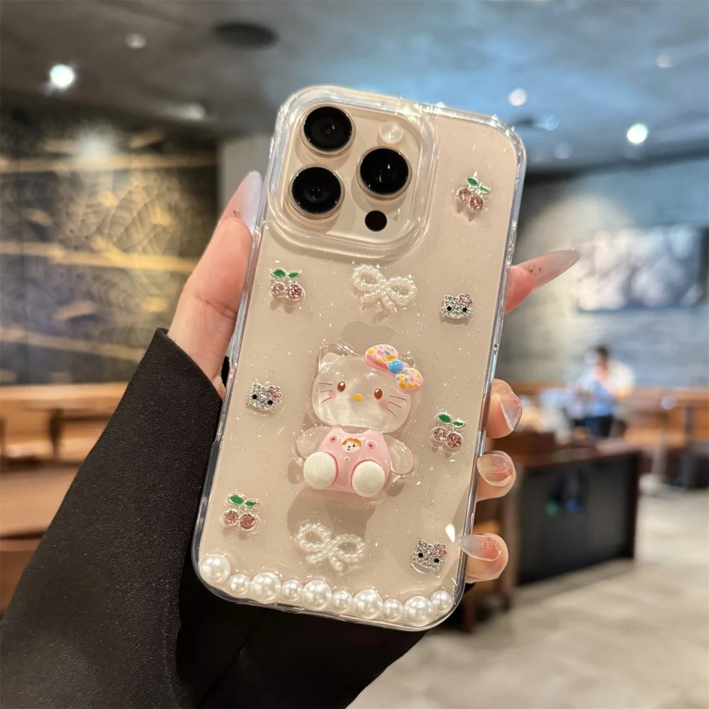 Luxury Korean Cute Cartoon Sanrio 3D Hello Kitty Shockproof Phone Case For iphone 17 16 14 15 Pro Max Protective Cover For Girls
Luxury Korean Cute Cartoon Sanrio 3D Hello Kitty Shockproof Phone Case For iphone 17 16 14 15 Pro Max Protective Cover For Girls