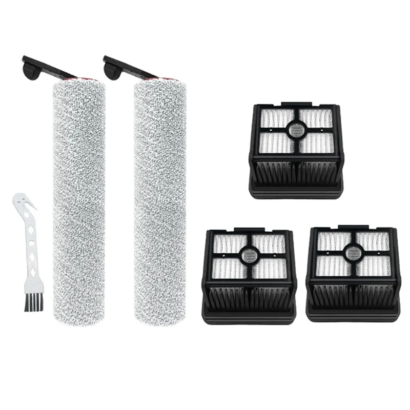 【GRATEFUL】Roller Brush And HEPA Filter Set(6Pcs) For Dreame MOVA Trouver 2.0/3.0 PRO Floor Scrubber Vacuum Cleaner Replacement P
【GRATEFUL】Roller Brush And HEPA Filter Set(6Pcs) For Dreame MOVA Trouver 2.0/3.0 PRO Floor Scrubber Vacuum Cleaner Replacement P