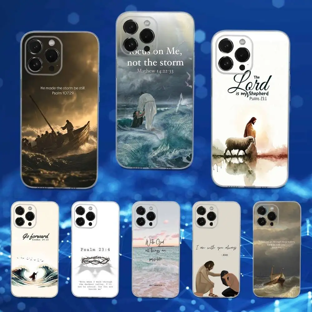 Jesus Bible Verse Phone Case For iPhone 16,15,14,13,12,11 Pro,Max,Plus,X,XS,XR,SE,Mini Transparent Soft Cover
Jesus Bible Verse Phone Case For iPhone 16,15,14,13,12,11 Pro,Max,Plus,X,XS,XR,SE,Mini Transparent Soft Cover