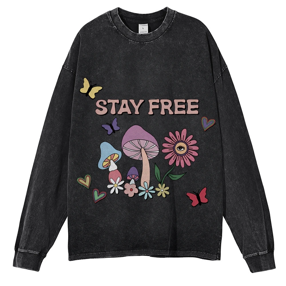 Vintage 90s Washed Denim Long-Sleeved T-Shirt Unisex Fashion Printed Cotton Casual Sweater Loose Street Wear
Vintage 90s Washed Denim Long-Sleeved T-Shirt Unisex Fashion Printed Cotton Casual Sweater Loose Street Wear