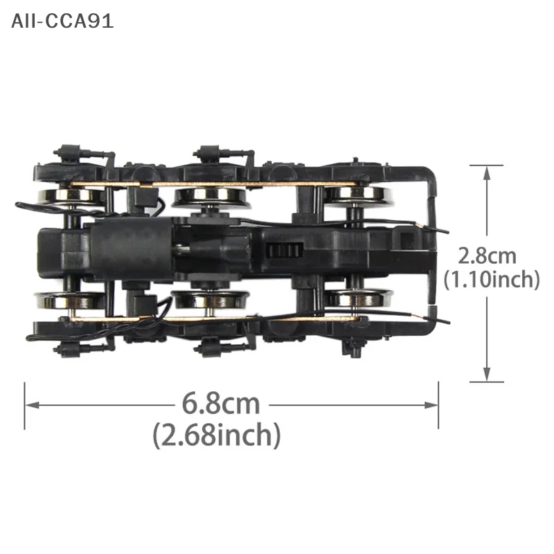 (CCA91)HO Scale 1:87 Undercarriage Bogie Model Railway Layout Accessories Electric Train Parts Chassis DIY Diorama Landscape
(CCA91)HO Scale 1:87 Undercarriage Bogie Model Railway Layout Accessories Electric Train Parts Chassis DIY Diorama Landscape
