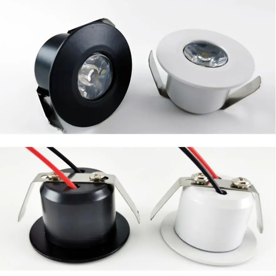 Small recessed ceiling LED spotlight downlight 220v 12v 1W 3W including driver suitable for home display cabinets, store display
Small recessed ceiling LED spotlight downlight 220v 12v 1W 3W including driver suitable for home display cabinets, store display