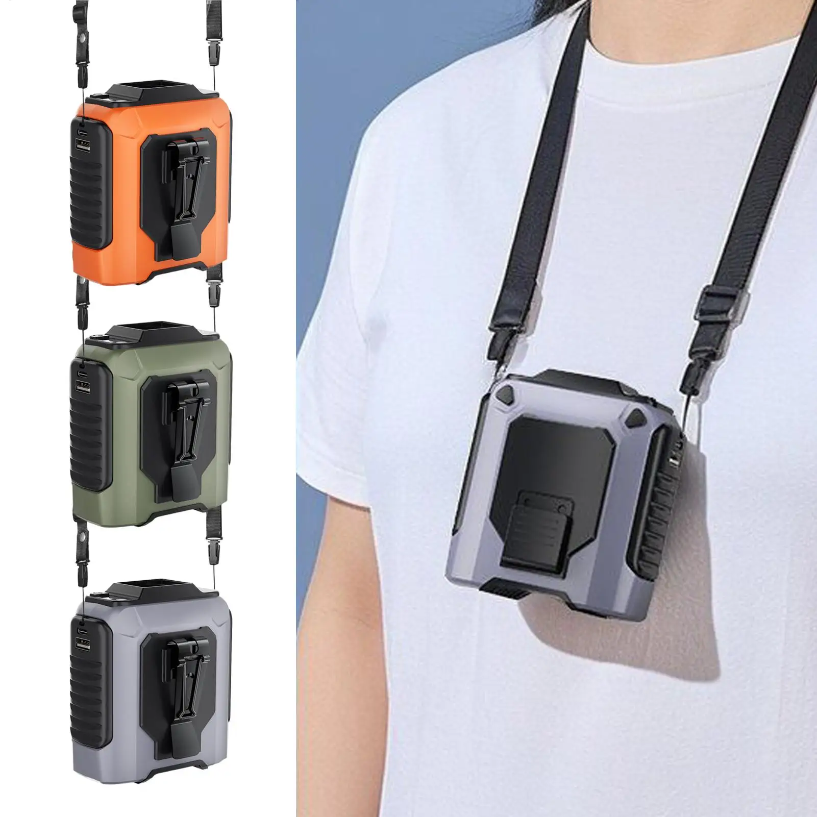 Portable Waist Clip Fan 5 Speed Clip On Belt Personal Fan Strong Airflow Device Multifunctional Cooling Solution For Backpacking
Portable Waist Clip Fan 5 Speed Clip On Belt Personal Fan Strong Airflow Device Multifunctional Cooling Solution For Backpacking