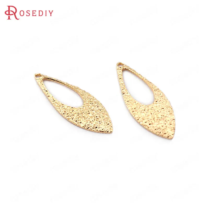 20PCS 18K Gold Color Brass Frosted Drop Shape Charms Earrings High Quality Diy Jewelry Making Accessories
20PCS 18K Gold Color Brass Frosted Drop Shape Charms Earrings High Quality Diy Jewelry Making Accessories
