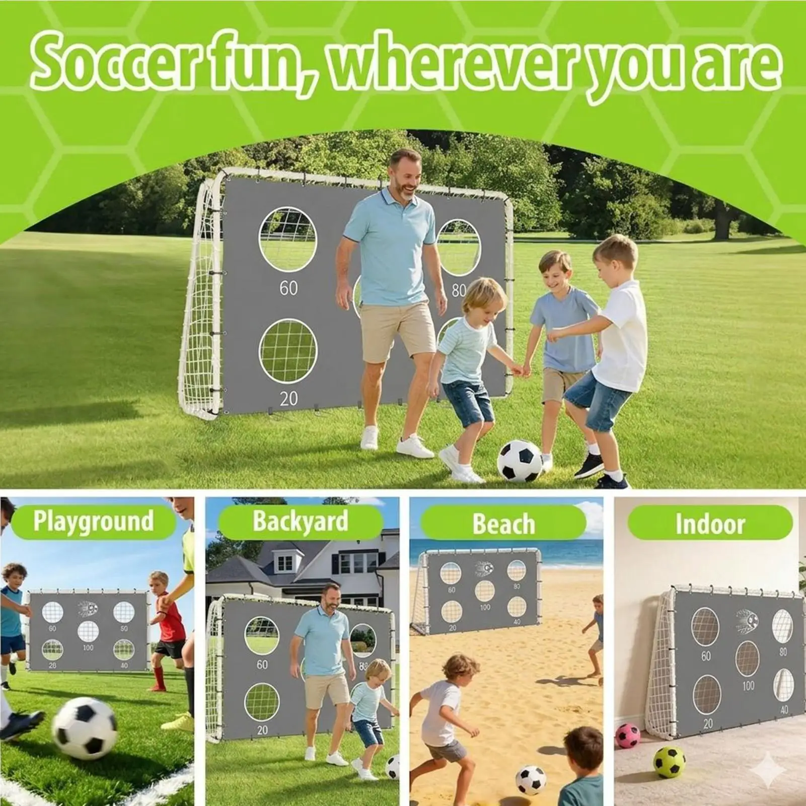 Football Target Net Portable Foldable Weather Resistant Soccer Practice Net For Adults For Adults Youth Beginners Players
Football Target Net Portable Foldable Weather Resistant Soccer Practice Net For Adults For Adults Youth Beginners Players