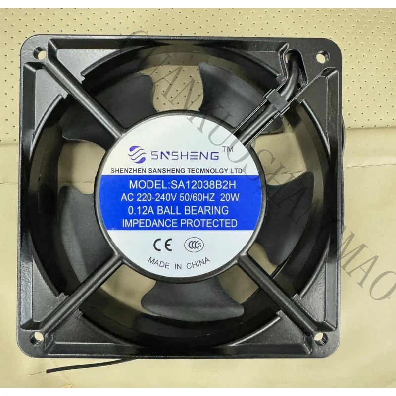 HJY SNSHENG Axial Fan SA12038B2H 20W High Temperature 220V Cabinet Cooling Fan @ya
HJY SNSHENG Axial Fan SA12038B2H 20W High Temperature 220V Cabinet Cooling Fan @ya