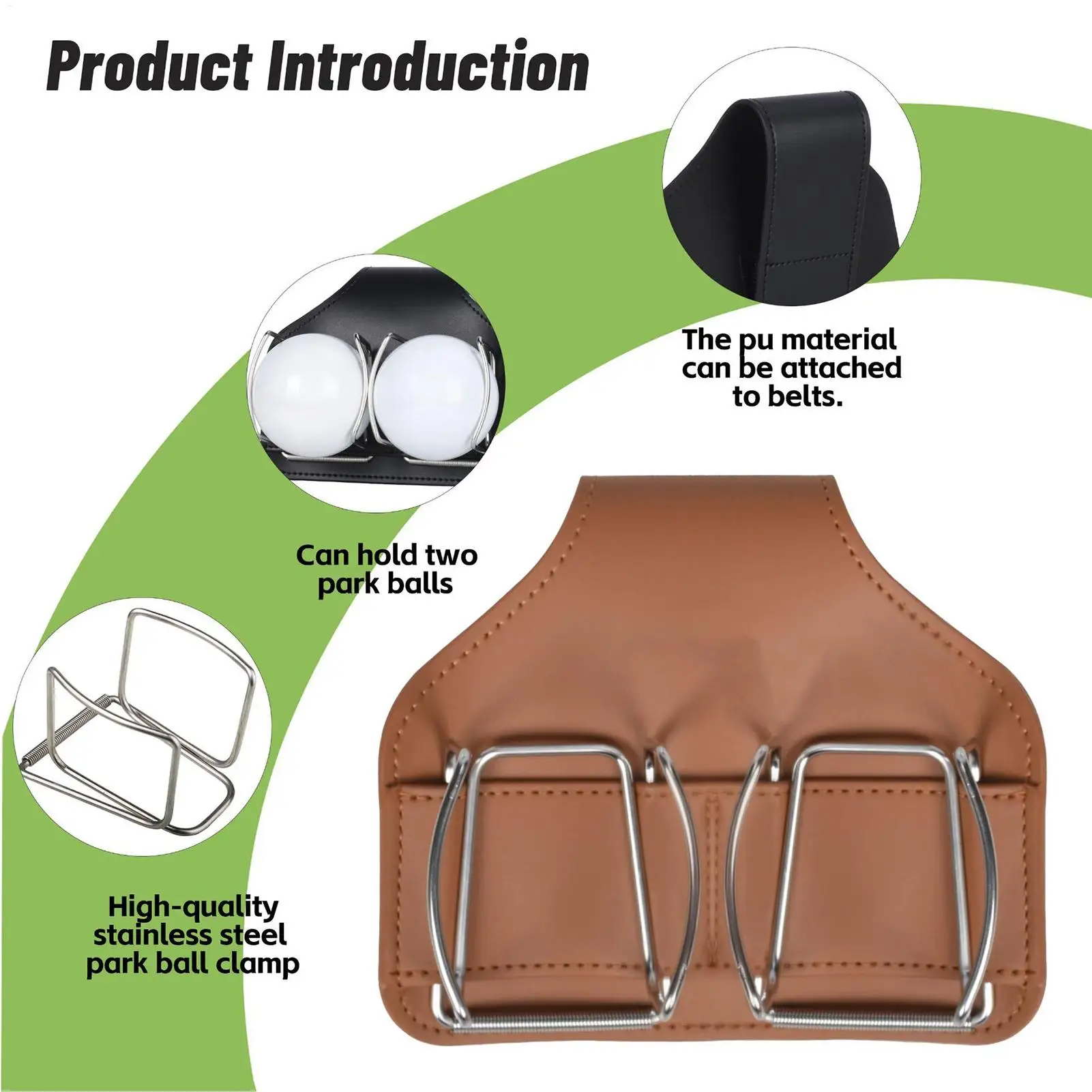 Golf Ball Pouch Quick Access Portable Waist Dispenser With Detachable Clip Golf Tee Bag For Garage Outdoor Indoor Green Range
Golf Ball Pouch Quick Access Portable Waist Dispenser With Detachable Clip Golf Tee Bag For Garage Outdoor Indoor Green Range