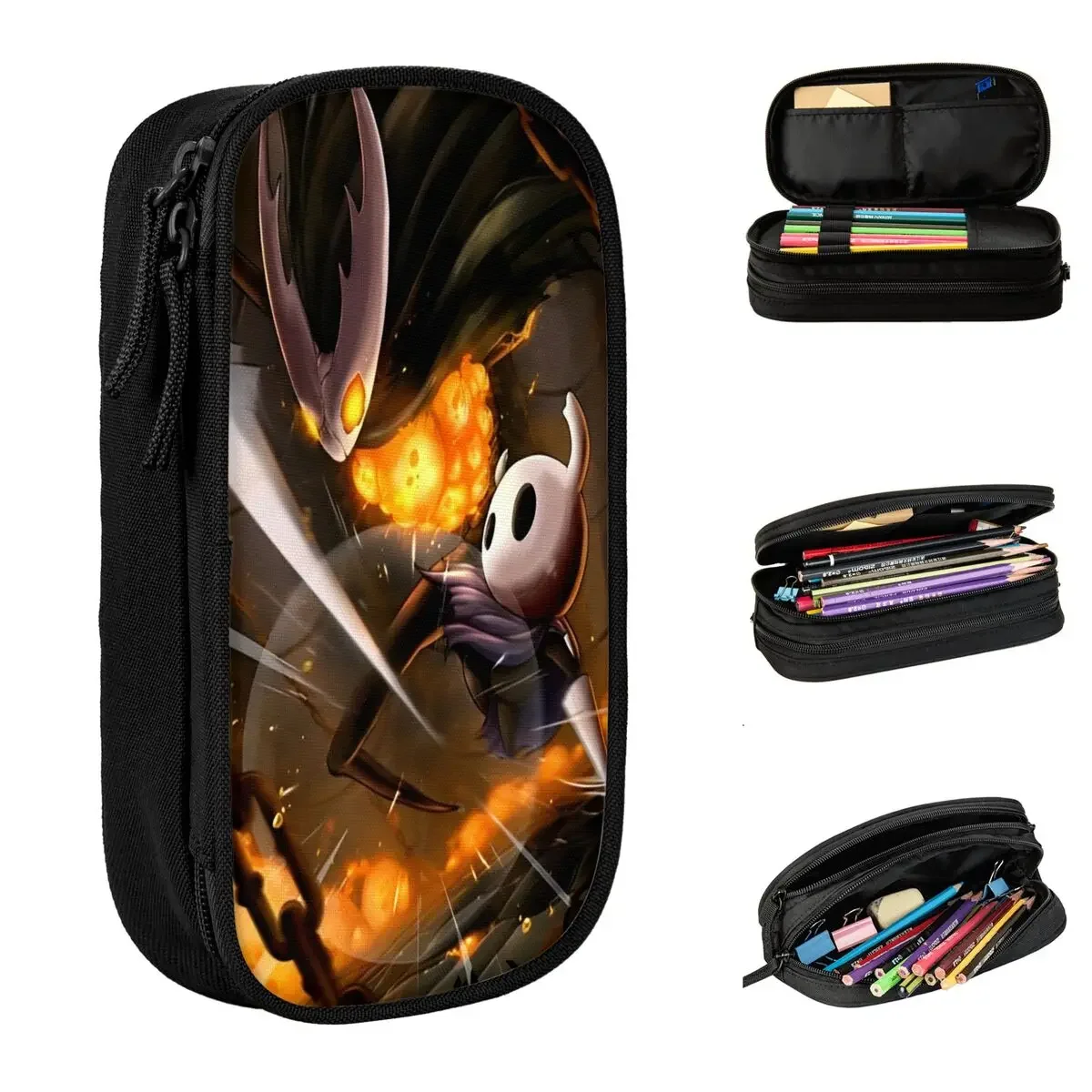 Fun Hollow Knight Pencil Case Game Pencilcases Pen Box Kids Big Capacity Bags School Supplies Gifts Stationery
Fun Hollow Knight Pencil Case Game Pencilcases Pen Box Kids Big Capacity Bags School Supplies Gifts Stationery