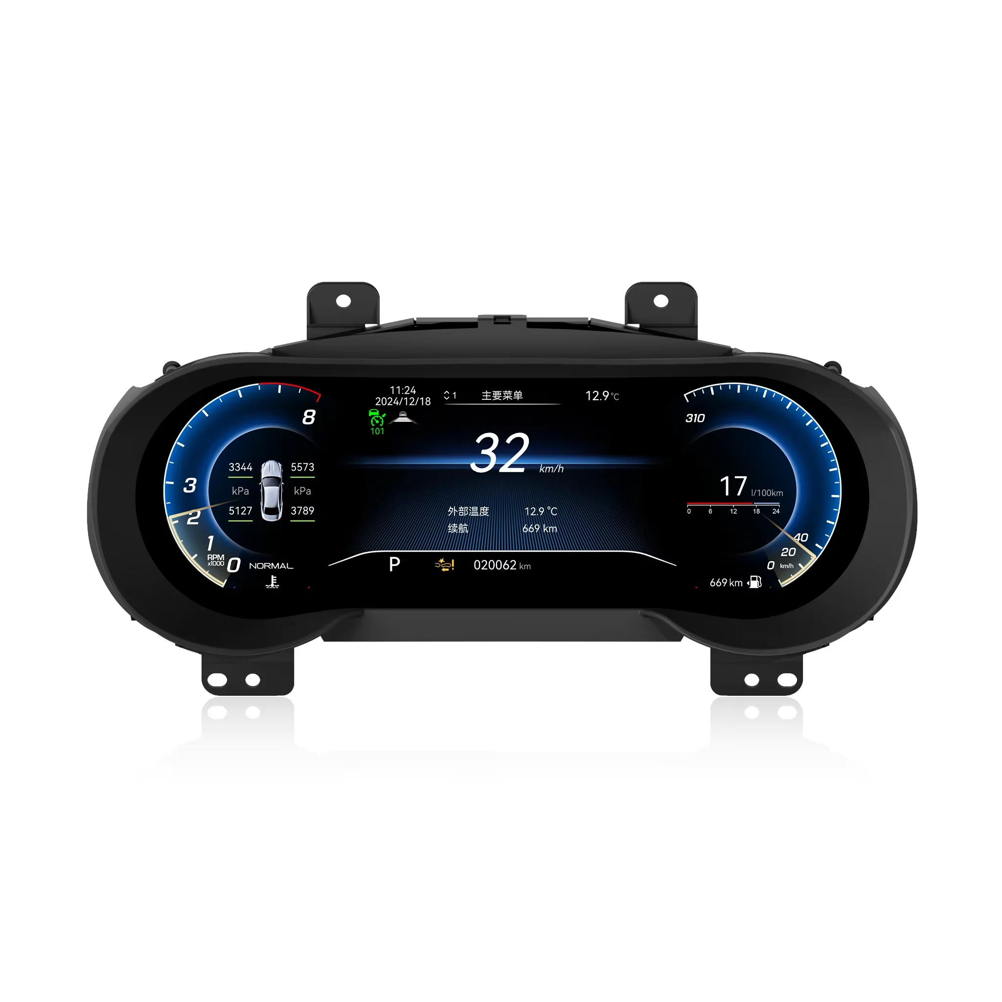 12.3'' LCD Dashboard Speedometer Fit For Maserati Levante 2016-2020 Virtual Digital Cluster Instrument Panel Cockpit Tachometer
12.3'' LCD Dashboard Speedometer Fit For Maserati Levante 2016-2020 Virtual Digital Cluster Instrument Panel Cockpit Tachometer