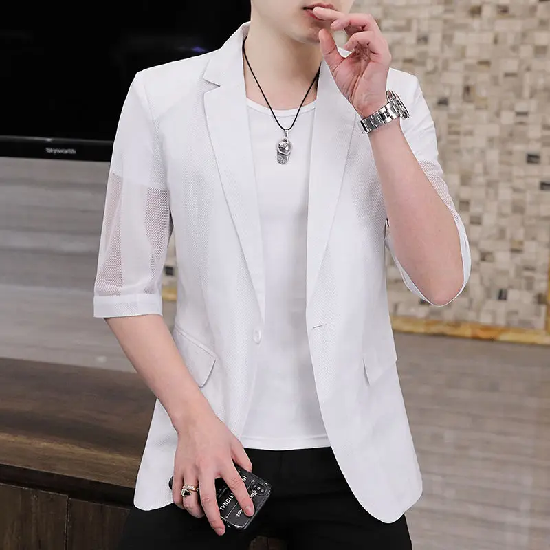VERSMA Japanese School Fashion Striped White Blazer With Buttons Summer Boys Slim Fit Unique Mens Blazers Masculino Dropshipping
VERSMA Japanese School Fashion Striped White Blazer With Buttons Summer Boys Slim Fit Unique Mens Blazers Masculino Dropshipping