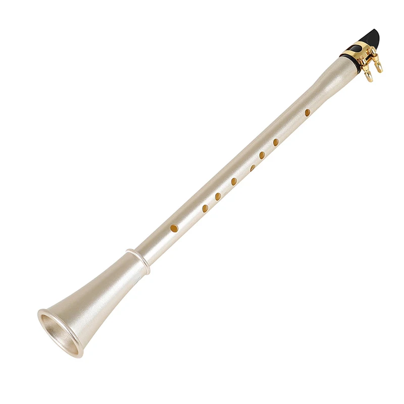 E Flat Clarinet Nine Hole Clarinet Professional Alto Clarinets Mini Resin Woodwind Instruments with Oxford Cloth Carrying Bag
E Flat Clarinet Nine Hole Clarinet Professional Alto Clarinets Mini Resin Woodwind Instruments with Oxford Cloth Carrying Bag