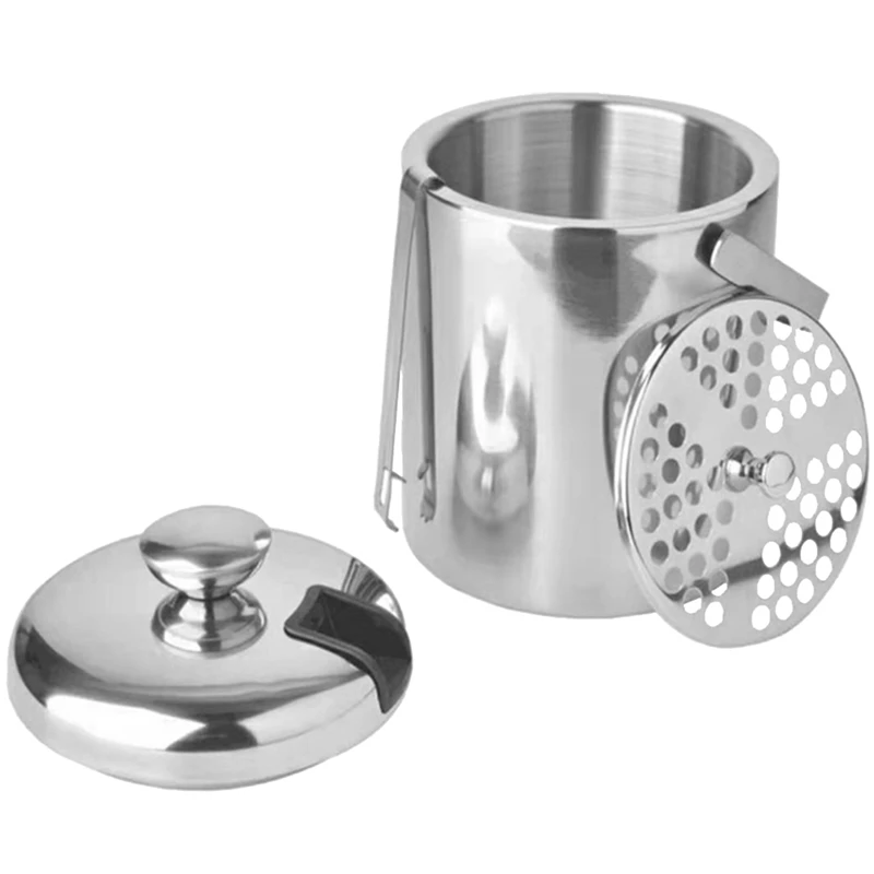 Insulated Ice Bucket With Lid Insulated Ice Bucket With Ice Tongs Compartment Ice-Cube Container Buckets
Insulated Ice Bucket With Lid Insulated Ice Bucket With Ice Tongs Compartment Ice-Cube Container Buckets