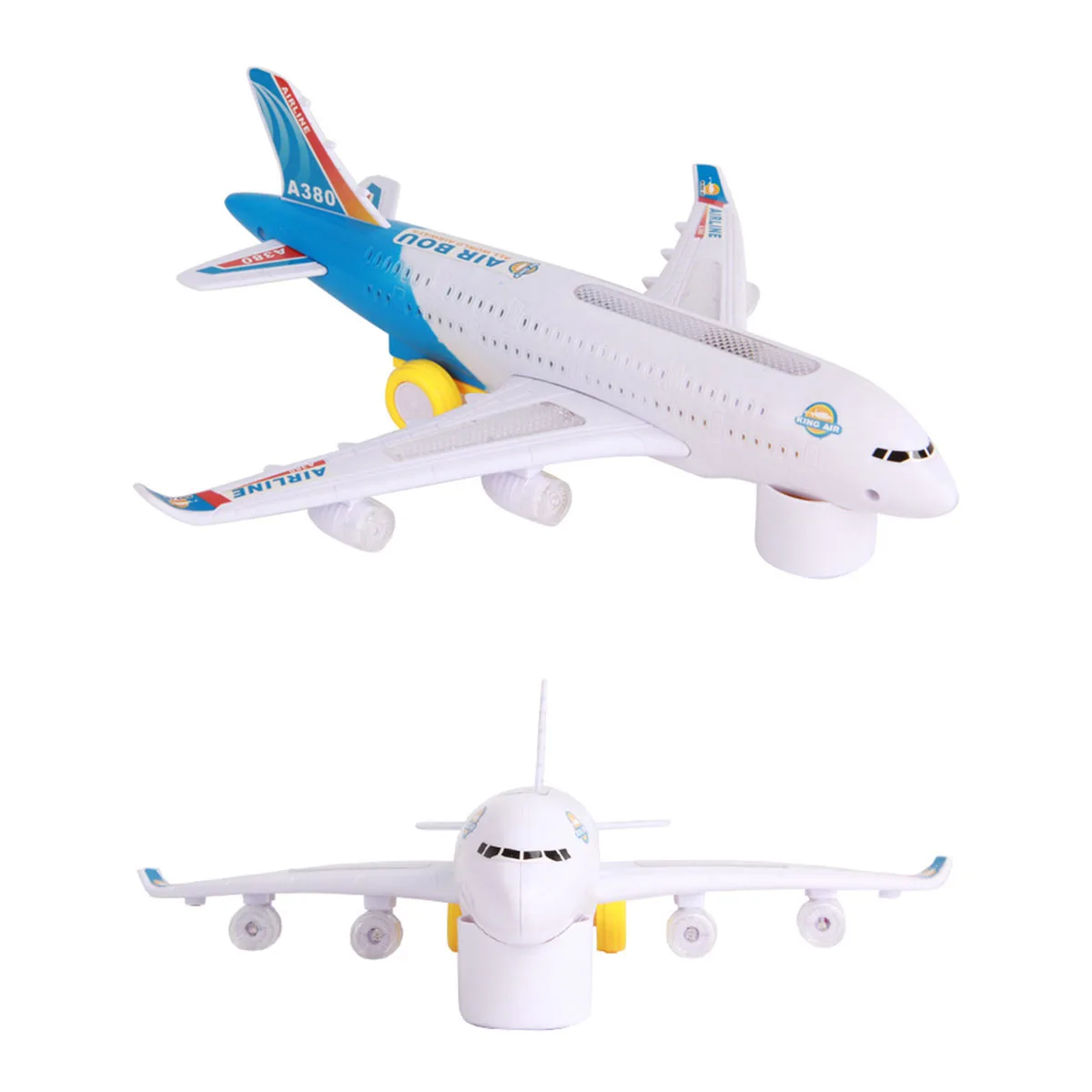 Electric Airplane Toys Toy Airplane Large Bump and Go Model Plane Toys with Enchanting Flashing Lights and Realistic Aircraft To
Electric Airplane Toys Toy Airplane Large Bump and Go Model Plane Toys with Enchanting Flashing Lights and Realistic Aircraft To