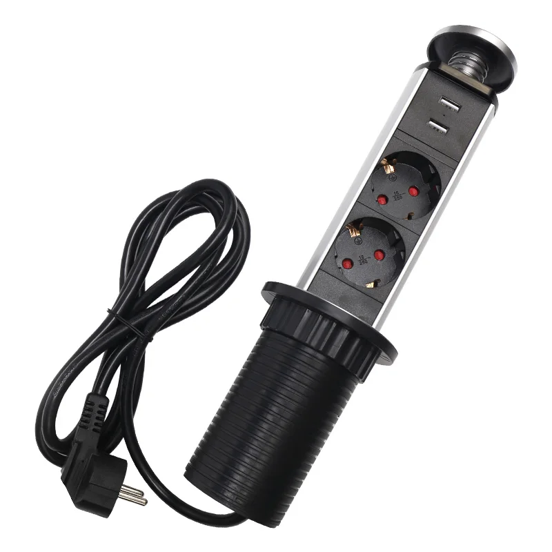 Подъемная розетка для стола в ЕС, кухонный остров, офисная USB-розетка для зарядки на столешнице, настольная эластичная розетка с удлинителем
Подъемная розетка для стола в ЕС, кухонный остров, офисная USB-розетка для зарядки на столешнице, настольная эластичная розетка с удлинителем