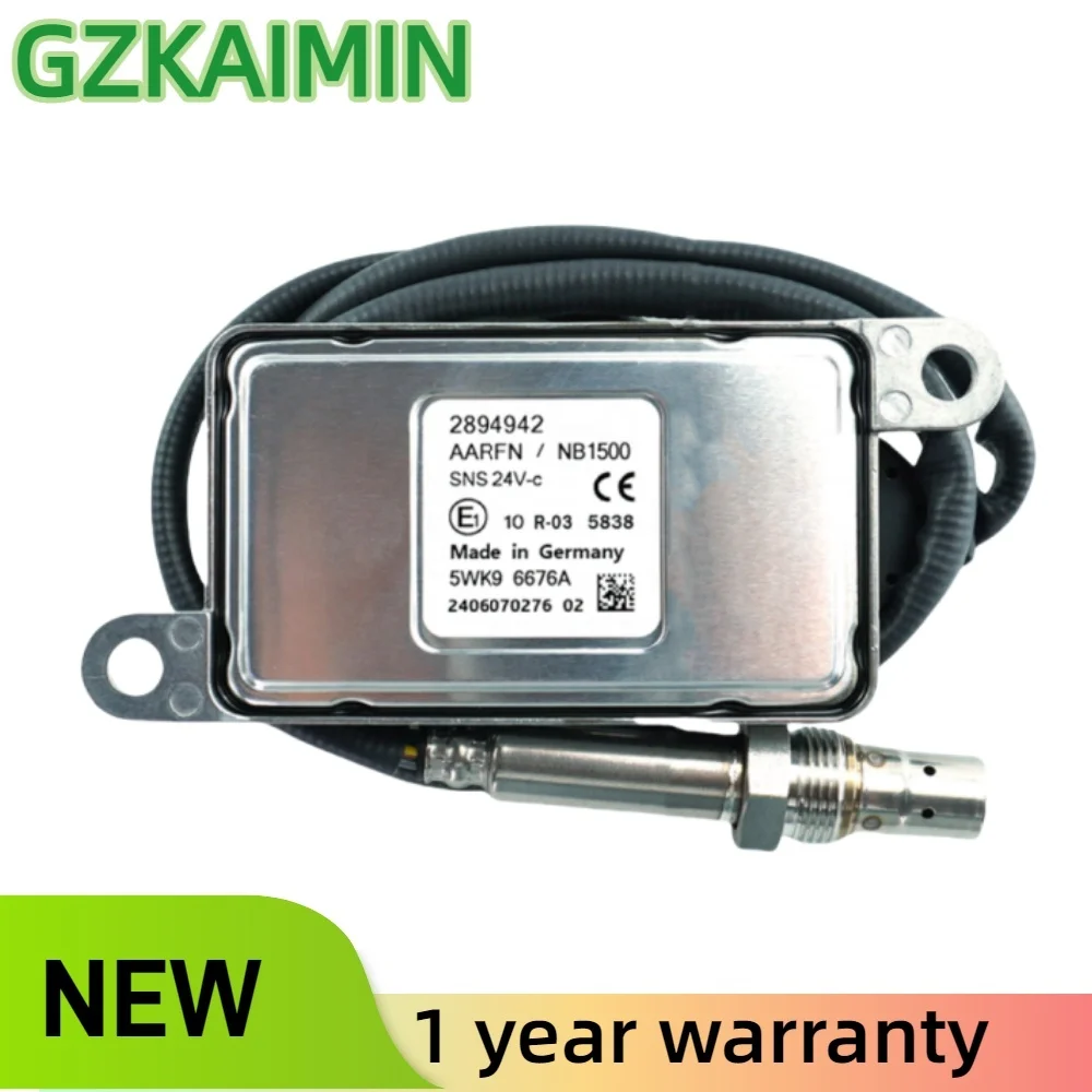 2894942 5WK96766A Датчик NOx для двигателя Cummins 15L ISX QSX 24 В
2894942 5WK96766A Датчик NOx для двигателя Cummins 15L ISX QSX 24 В