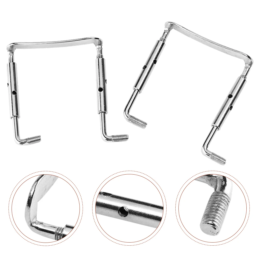 2 Pcs Musical Instrument Violin Chin Rest Screws Tailpiece Metal Parts Accessories
2 Pcs Musical Instrument Violin Chin Rest Screws Tailpiece Metal Parts Accessories