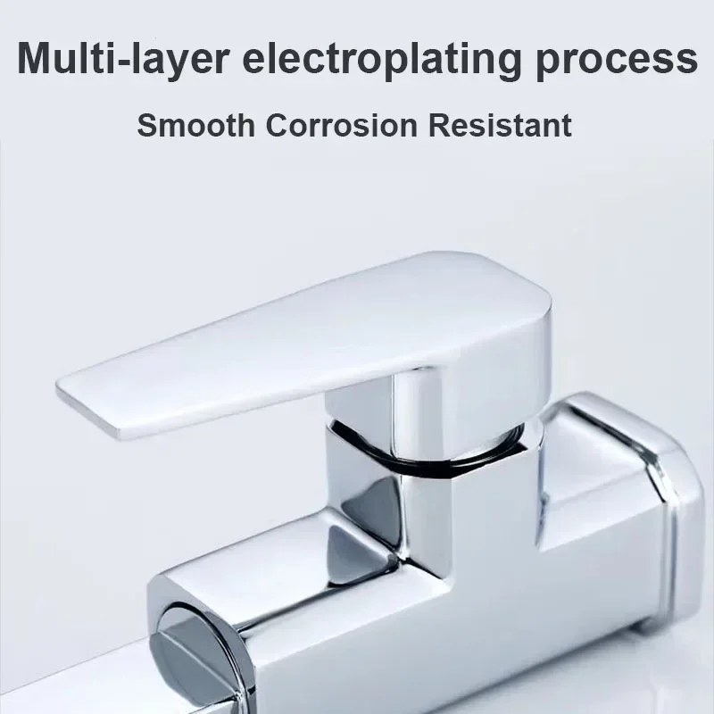 Kitchen faucet, all copper square tube, seven shaped black brushed electroplated faucet, vegetable washing basin sink hot and co
Kitchen faucet, all copper square tube, seven shaped black brushed electroplated faucet, vegetable washing basin sink hot and co
