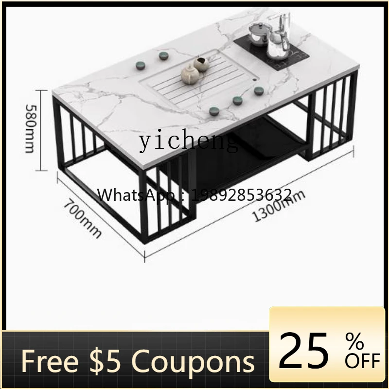 Zz office tea table simple modern marble tea table office coffee table with induction cooker
Zz office tea table simple modern marble tea table office coffee table with induction cooker