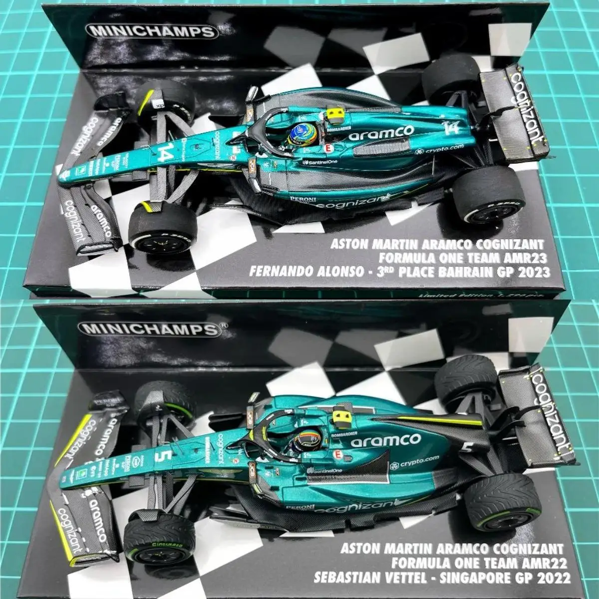 Minichamps 1:43 F1 AMR22 AMR23 Vettel Alonso Simulation Limited Edition Resin Metal Static Car Model Toy Gift
Minichamps 1:43 F1 AMR22 AMR23 Vettel Alonso Simulation Limited Edition Resin Metal Static Car Model Toy Gift