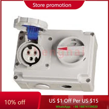 IEC/CEE Industrial IP67 Earth Safety Interlock Switch with Guard Locking
IEC/CEE Industrial IP67 Earth Safety Interlock Switch with Guard Locking