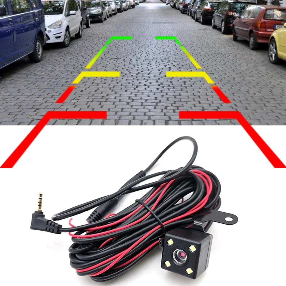 5 Pin Car Rear View Camera Night Vision HD Parking Camera 4 LED Color Image Video Camera Wide Angle with Extension Cable
5 Pin Car Rear View Camera Night Vision HD Parking Camera 4 LED Color Image Video Camera Wide Angle with Extension Cable