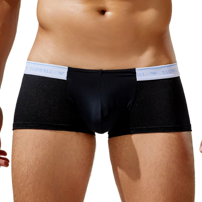 Men's Boxers High Elastic Autumn Mesh Underwear U Convex Pouch Lingerie Underpants Low-Waist Panties For Man Bikini Slip
Men's Boxers High Elastic Autumn Mesh Underwear U Convex Pouch Lingerie Underpants Low-Waist Panties For Man Bikini Slip