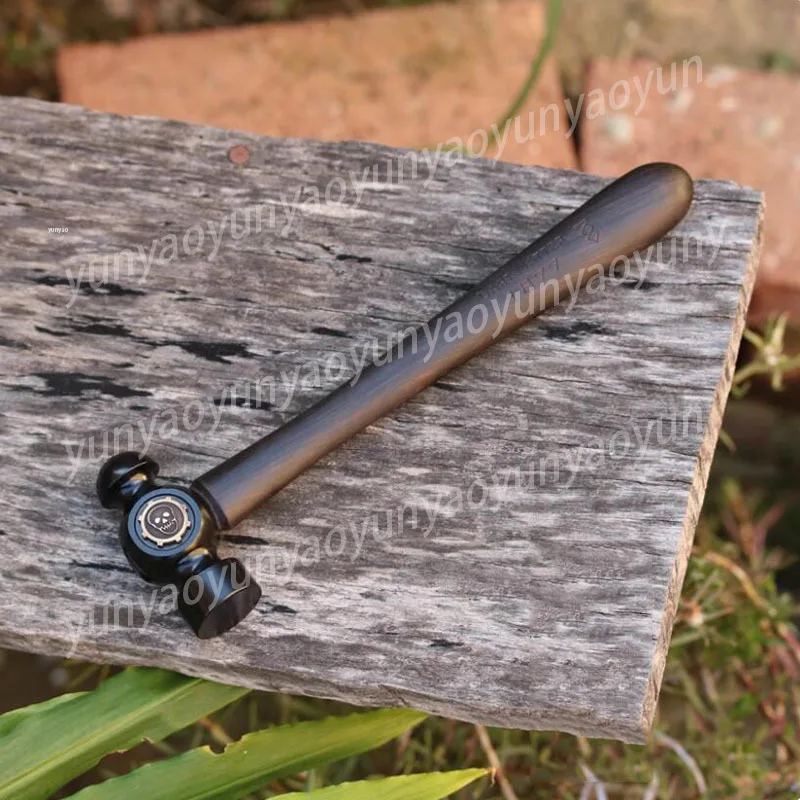 EDC Handmade Small Steel Hammer Ebony Handle Double-headed HRC 54 45# Steel Durable Tool for Leather Craft
EDC Handmade Small Steel Hammer Ebony Handle Double-headed HRC 54 45# Steel Durable Tool for Leather Craft