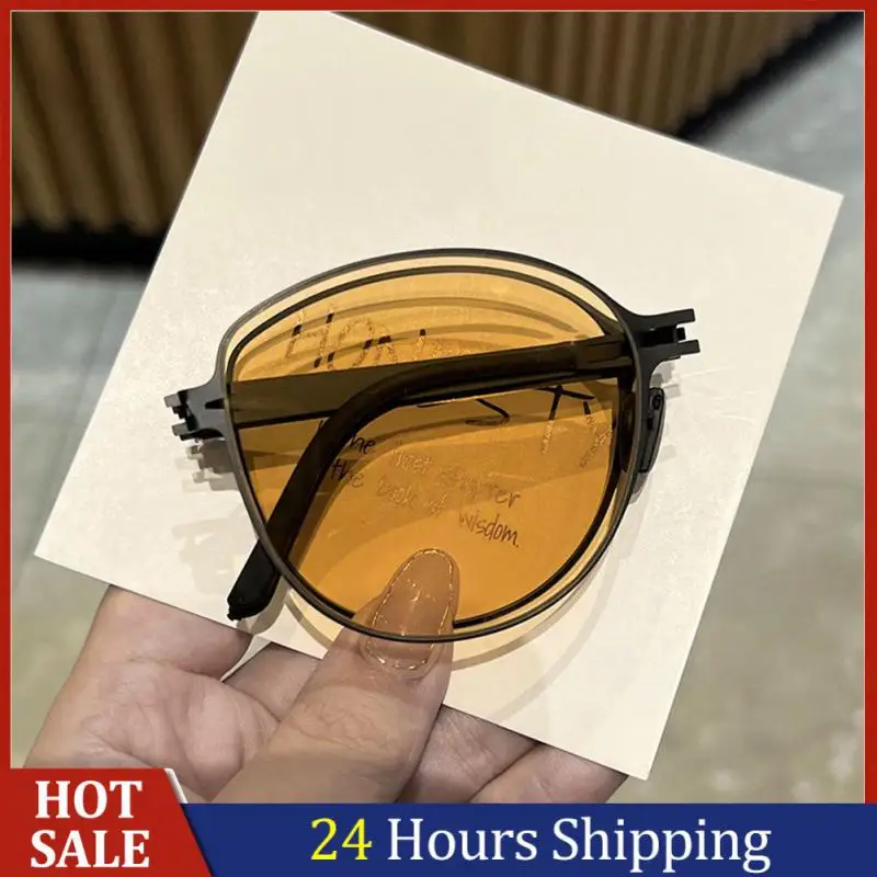 Foldable Sun Glasses Metal Frame Fashionable 2023 Sunglasses Sunshade Sunglasses Uv400 Summer Eyeglasses Gradient Lens Eyewear
Foldable Sun Glasses Metal Frame Fashionable 2023 Sunglasses Sunshade Sunglasses Uv400 Summer Eyeglasses Gradient Lens Eyewear