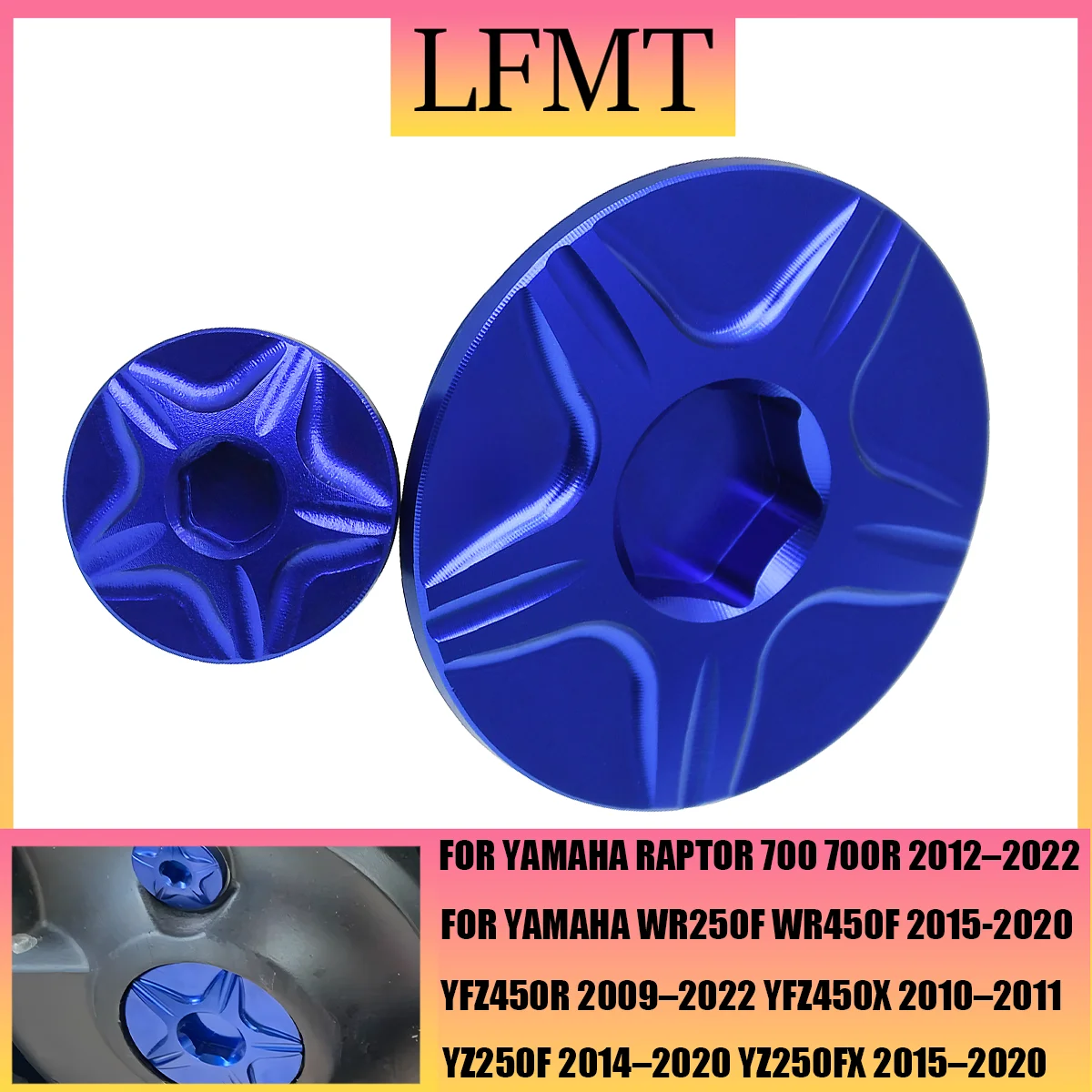 Engine Cover Cap Plug Kit For Yamaha RAPTOR 700 700R WR YZ 250F 450F YFZ 450R 450X YZ250FX 450FX 2010-2020Motorcycle accessories
Engine Cover Cap Plug Kit For Yamaha RAPTOR 700 700R WR YZ 250F 450F YFZ 450R 450X YZ250FX 450FX 2010-2020Motorcycle accessories