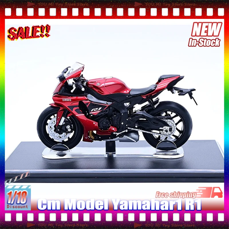 В наличии 1:18 см модель Yamahar1 R1 имитация смолы миниатюрная модель мотоцикла индивидуальные детские игрушки подарки коллекция орнаментов
В наличии 1:18 см модель Yamahar1 R1 имитация смолы миниатюрная модель мотоцикла индивидуальные детские игрушки подарки коллекция орнаментов