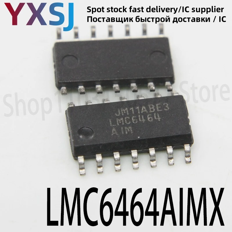 5piece LMC6464AIMX SOP-14
5piece LMC6464AIMX SOP-14