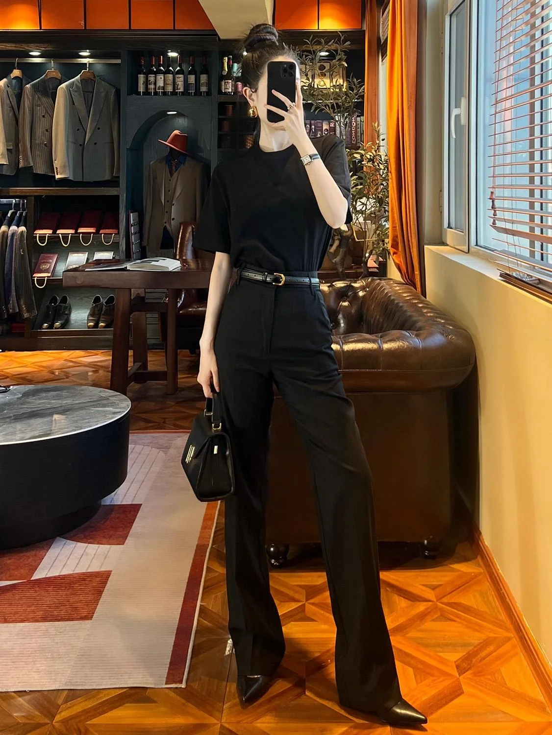 jiang Bla Extra Long High Waist Woolen Suit Pants Straight Leg Commute Sle Faionable Long Legged Ladies Trousers
jiang Bla Extra Long High Waist Woolen Suit Pants Straight Leg Commute Sle Faionable Long Legged Ladies Trousers