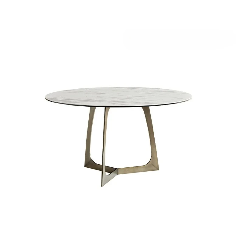 Modern Designer round Dining Table Italian Minimalist Small Apartment Home Dining Table
Modern Designer round Dining Table Italian Minimalist Small Apartment Home Dining Table