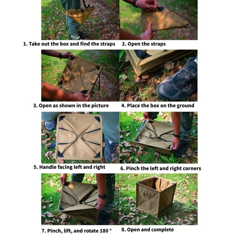 Outdoor Travel Camping Trash Can Folding Storage Sundries Box Garden Garbage Bag
Outdoor Travel Camping Trash Can Folding Storage Sundries Box Garden Garbage Bag