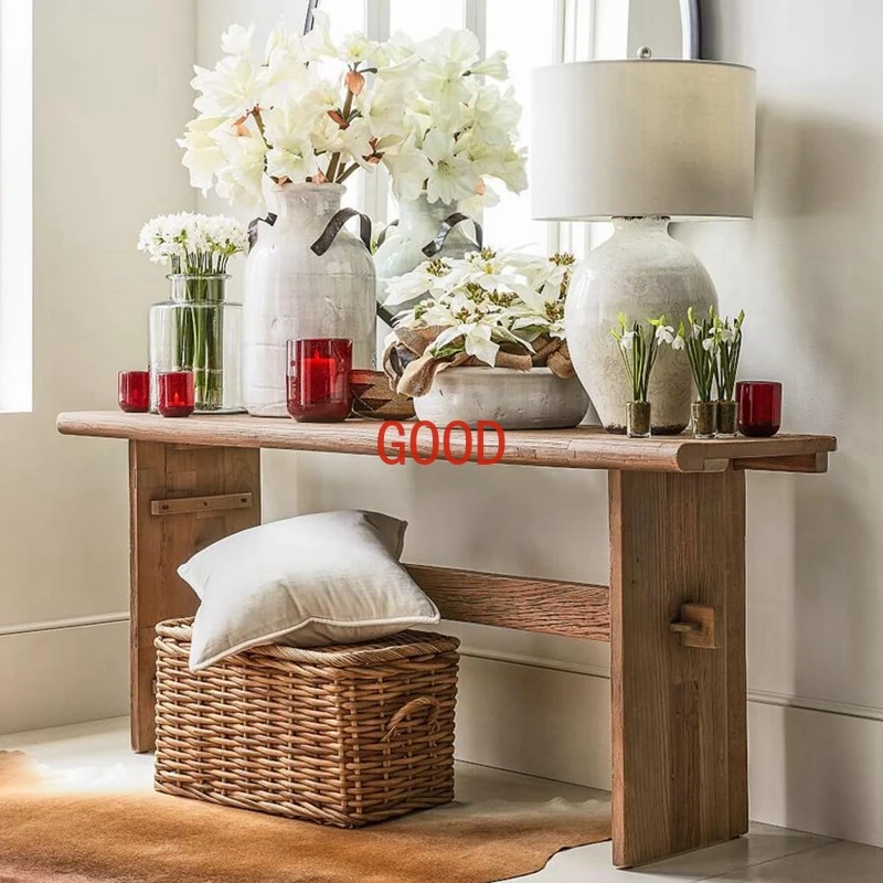 Console Miji Retro Chinese Style Console Tables American Style Corridor a Long Narrow Table Table
Console Miji Retro Chinese Style Console Tables American Style Corridor a Long Narrow Table Table